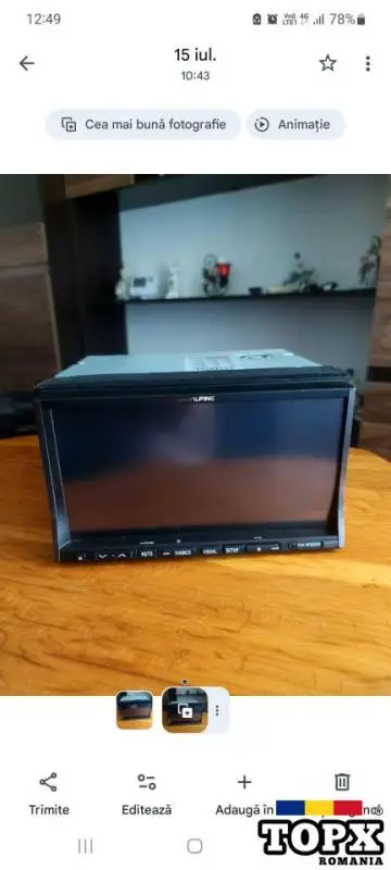 Navigatie noua originala ALPINE model A132 M6130F