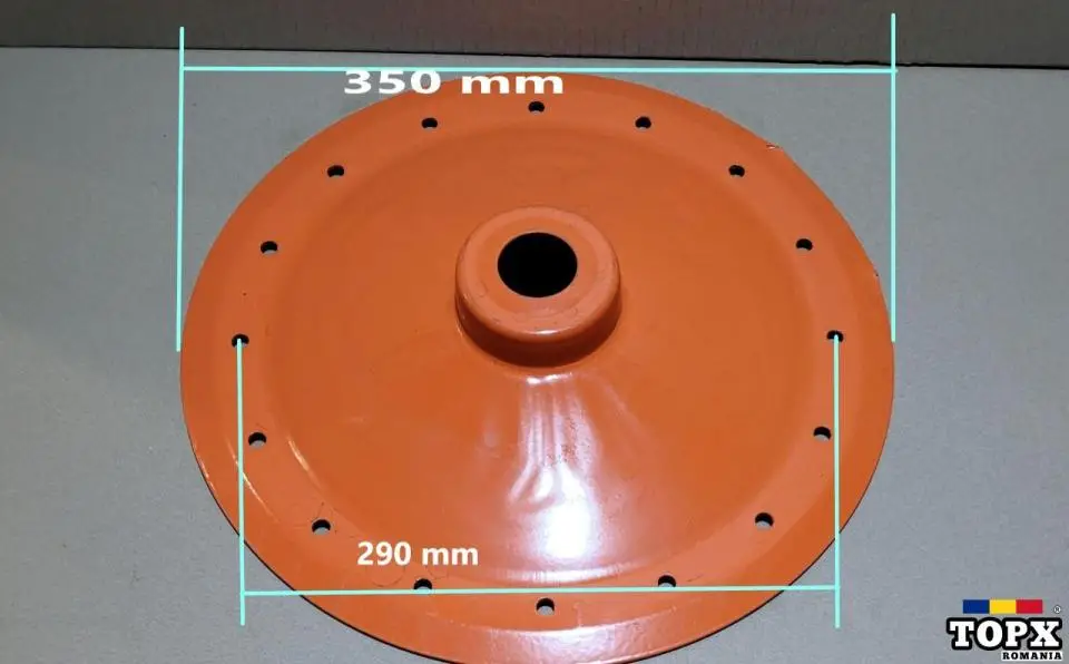 Set flanse suport cuva betoniera Altrad MK Polinia