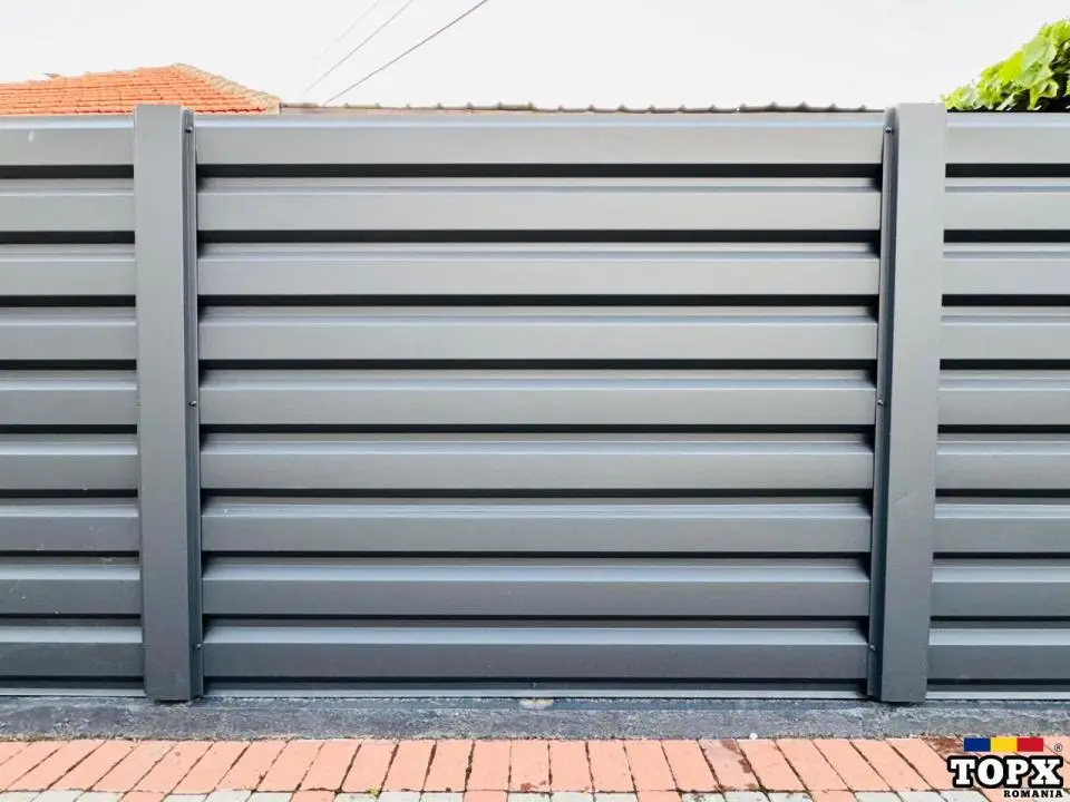 Gard din tabla cutata model T35 Viking - Craiova