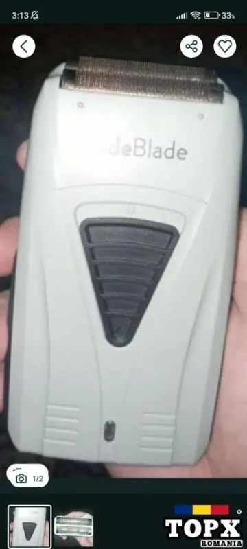 Shaver fade blade