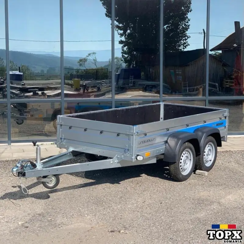 Remorca auto cu 2 axe 750kg, FARO SOLIDUS 263/125/35