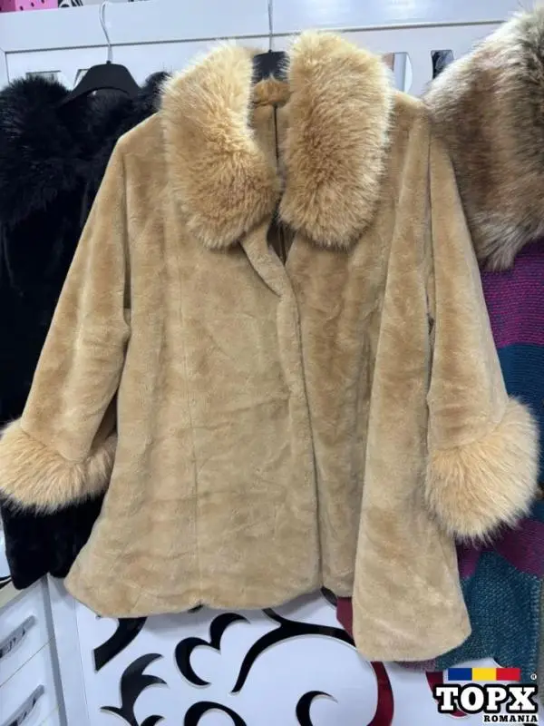 Haina blana artificiala extra calitate de colectie - 6