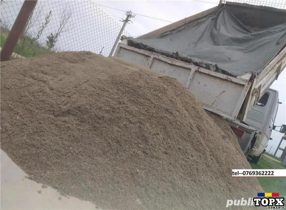 Nisip balast sort , transport