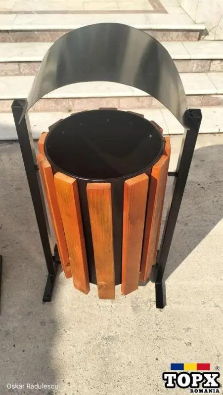 Coș de gunoi pentru exterior