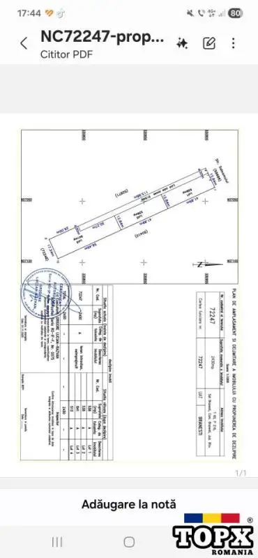 Teren intravilan cu utilități,gaz,apa,curent