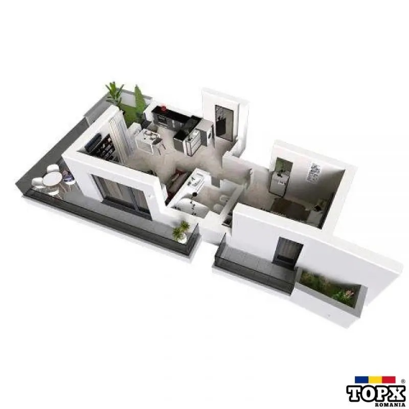 Apartament 2 camere decomandat,44mp,Mamaia,zona Aqua Magic,107.000euro