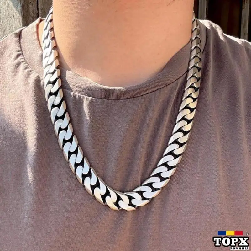 Cumpar Lanturi si Bratari Argint 925 Model Cuban / Miami