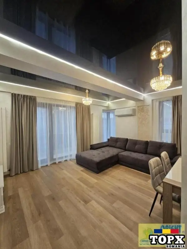 Faleza Nord, decomandat, 2 camere, etaj 1, 70mp, mobilat modern, parcare