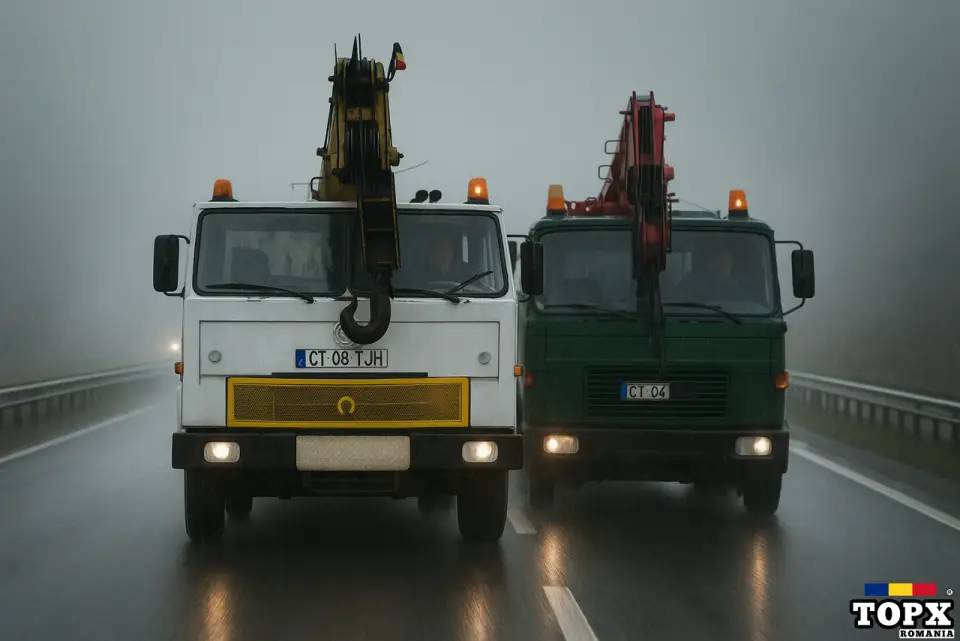 Auto macara 18 tone de inchiriat