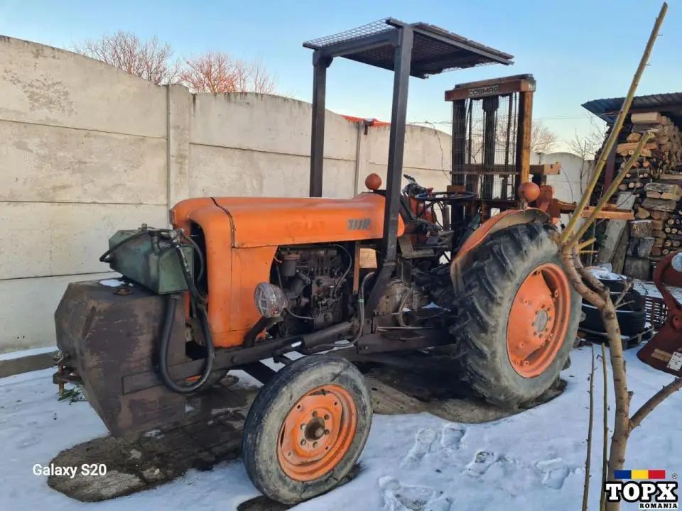 Tractor Fiat 312R cu Mulet/Încărcător !