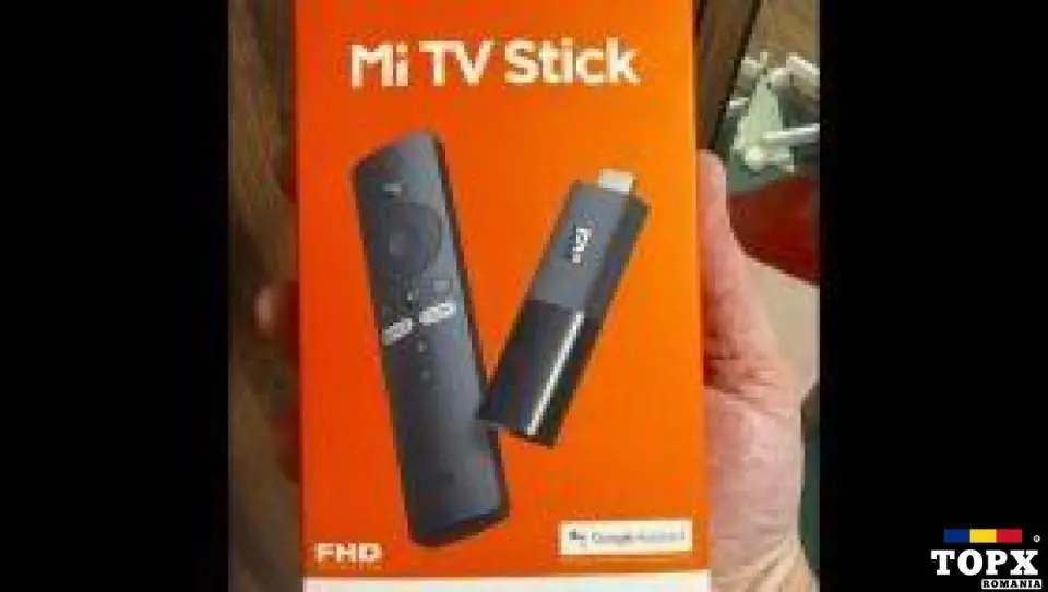 Mediaplayer Xiaomi Mi TV Stick, Full HD, Chromecast, Control Voce, Bluetooth, Wi-Fi, HDMI, Negru