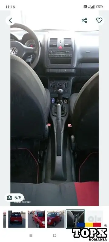 De vânzare vw lupo motor 1000 benzina