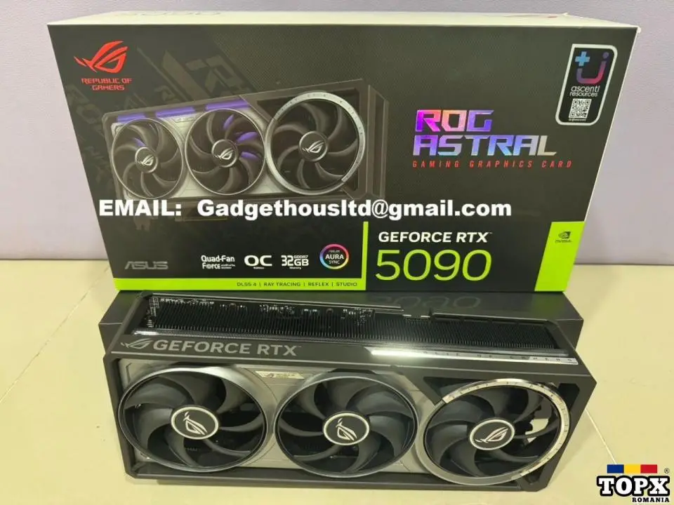 GeForce RTX 5090, RTX 5080, RTX 5070 Ti, RTX 5070, RTX 4090, RTX 4080 Super,  RTX 4080, RTX 4070 Ti