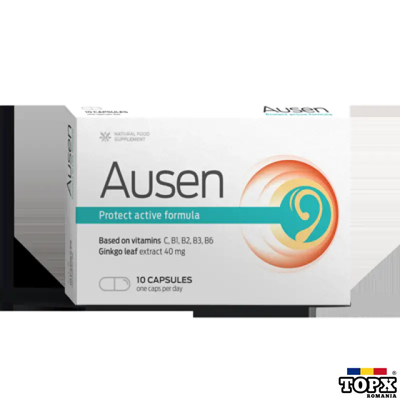 Ausen, supliment alimentar pentru susținerea auzului