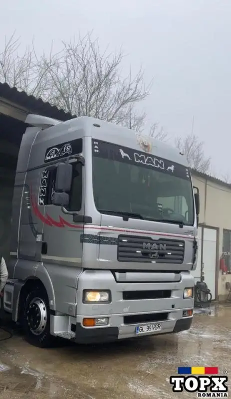 Ansamblu Man Tga 18.430 cu semiremorca schmitz