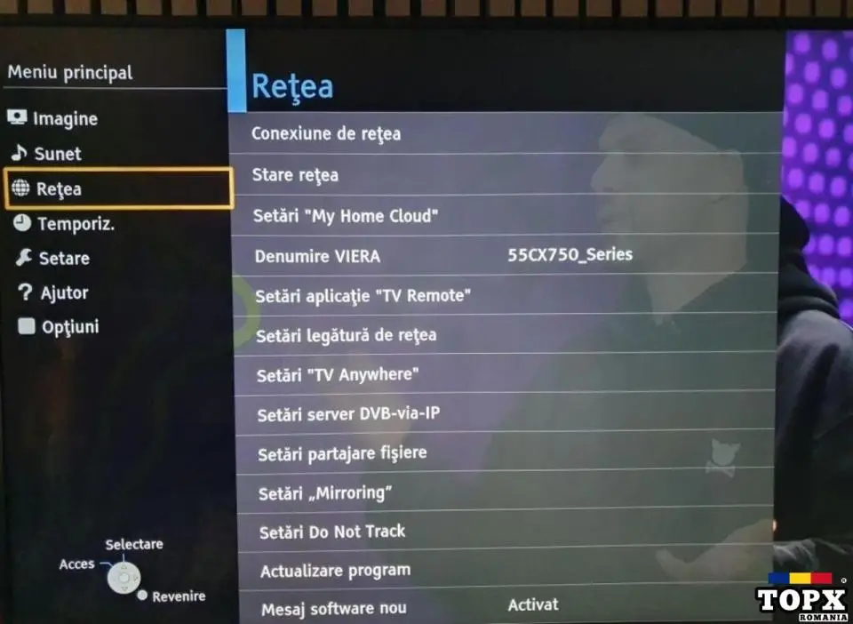 Tv smart panasonic vieira 140cm