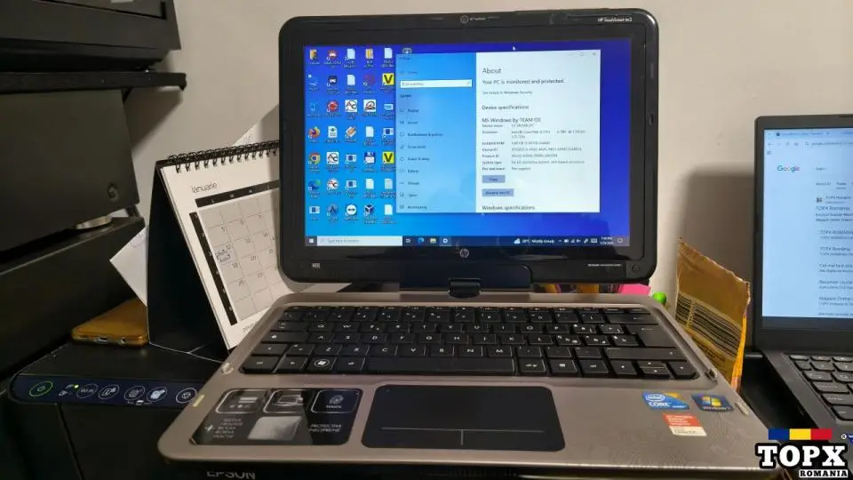 Laptop HP TouchSmart tm2    12.1”inch