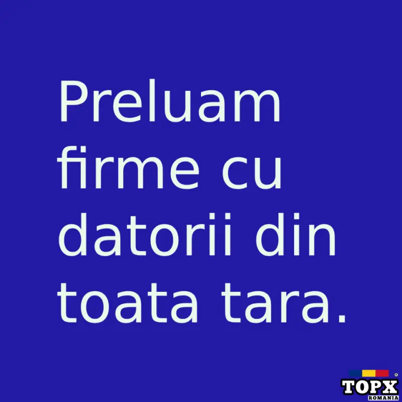 Avocat preluam firme cu datorii in toata Romania