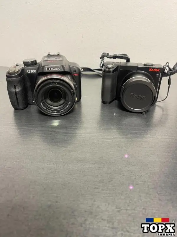 Vand Lumix FZ100 si Kodak EasyShare Z8612IS
