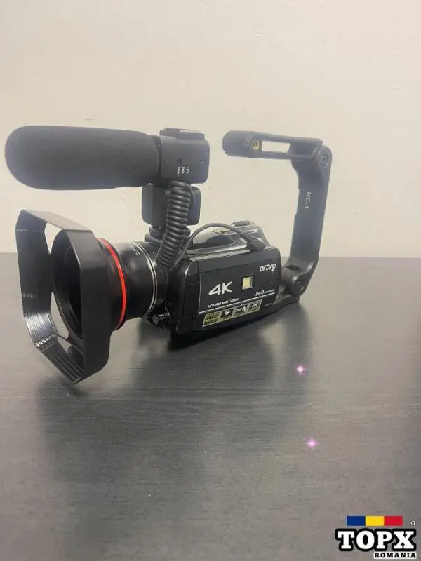 Vand Camera Digitala 4K UHD ORDRO, HDR-AC3, 30 x zoom, Wifi, LCD 3