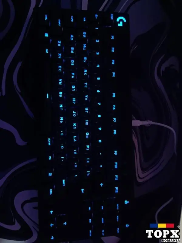 Tastatura mecanica gaming Logitech G Pro, Iluminare RGB
