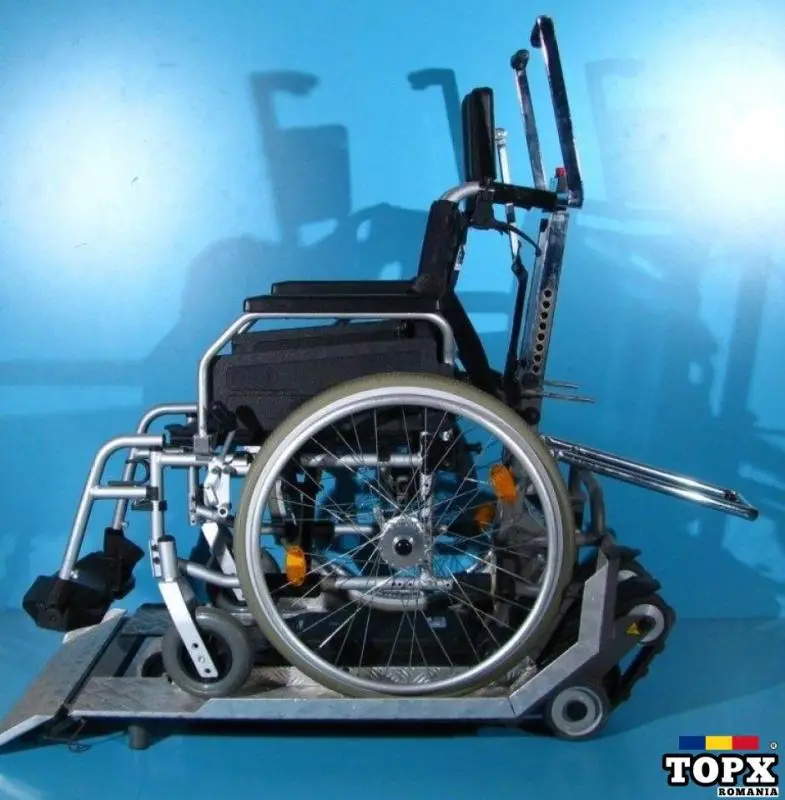 Elevator cu senile si rampa pentru scari TGR Jolly Ramp