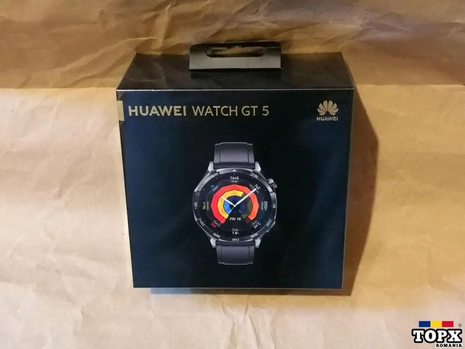 Smartwatch Huawei Watch GT 5 si GT 5 PRO,46MM,NOI,SIGILATE,GARANTIE!