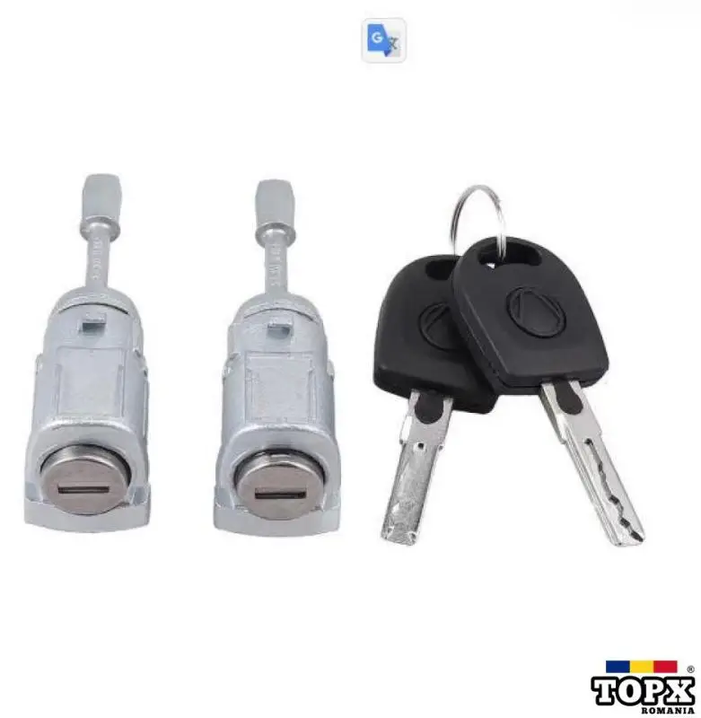 Set 2 cilindri broască ușă VW