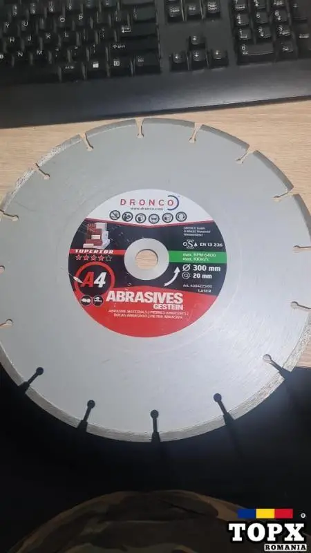 Disc diamantat Dronco Superior A4