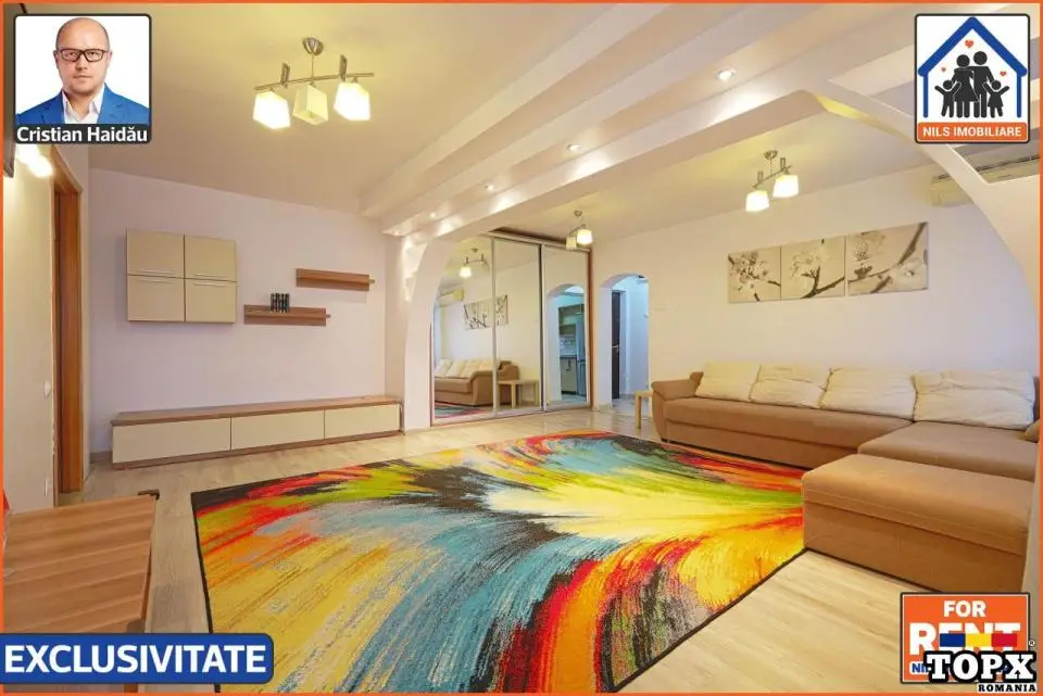De inchiriat: Probabil cel mai mare apartament cu 2 camere din S4.