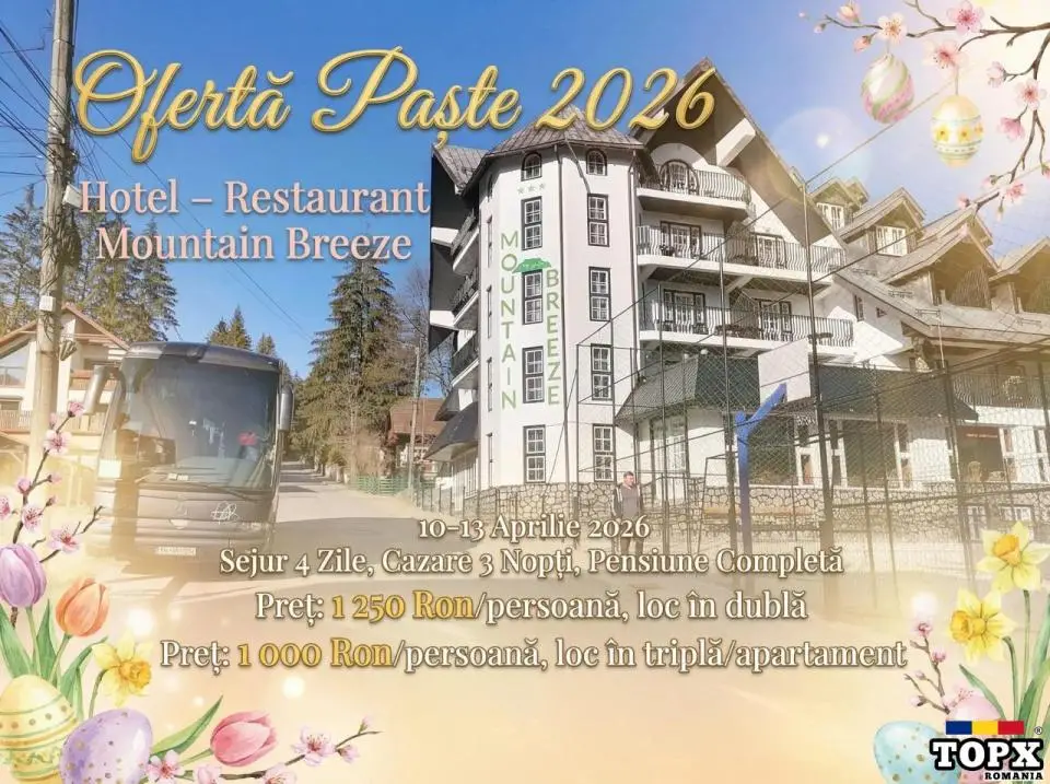 Ofertă Paște 2026 Predeal