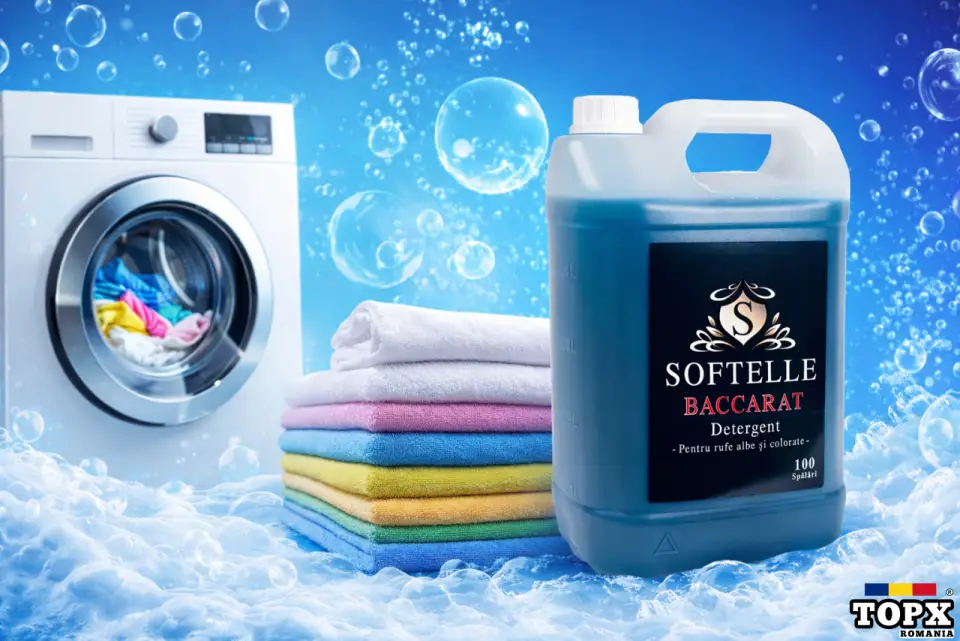 Spala eficient cu detergent 5L de la Softelle