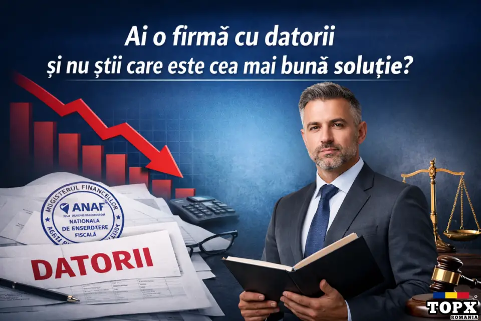 Ai o firmă cu datorii și nu știi care este cea mai bună soluție?