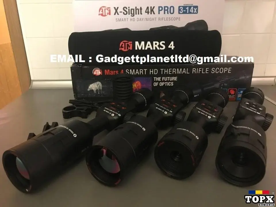 ATN MARS 4 640 4-40X , ATN MARS 4 640 2.5-25X , ATN MARS 5 XD LRF 4-40X,  ATN MARS 5 XD 4-40X