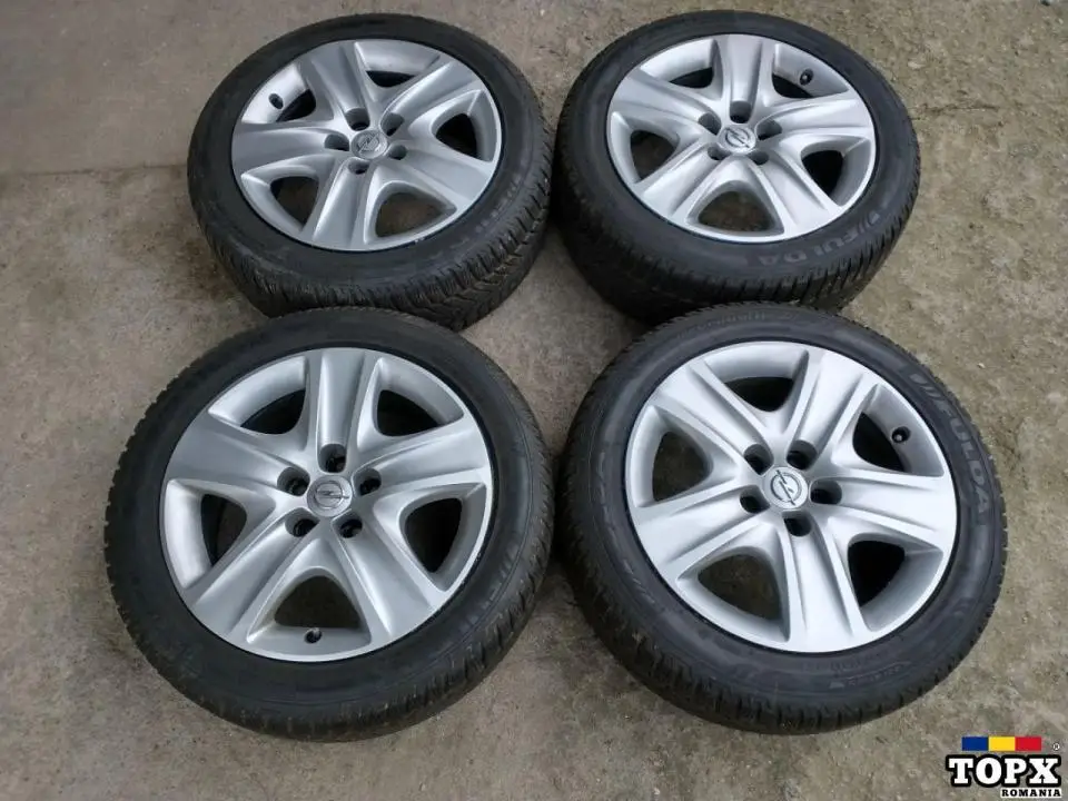 Jante Opel Astra Insignia R17 Cauciucuri Dunlop 225 50 R17 -7.4 mm