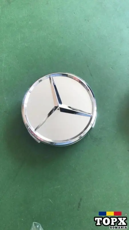 Capace Mercedes jante aliaj cu diametrul de 75 mm - 8