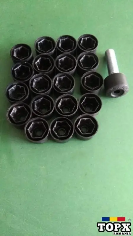 Set 20 Capace prezoane Vw Golf Passat Tiguan Polo Jetta cheie de 17