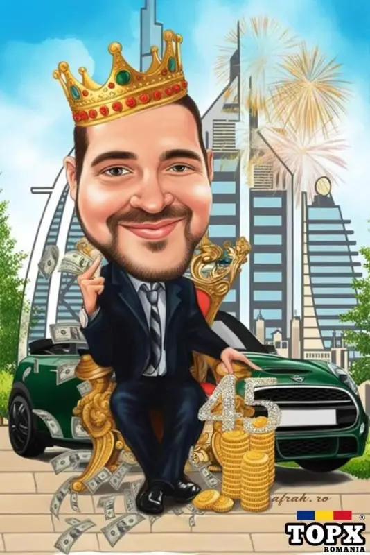 Caricatura personalizata