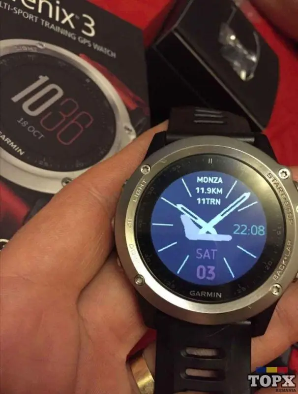 Ceas multisport Garmin Fenix 3 - 4