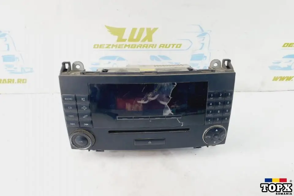 Radio cd mp3 player casetofon A1698201589 Mercedes-Benz A-Class W169 [2004 - 2008]