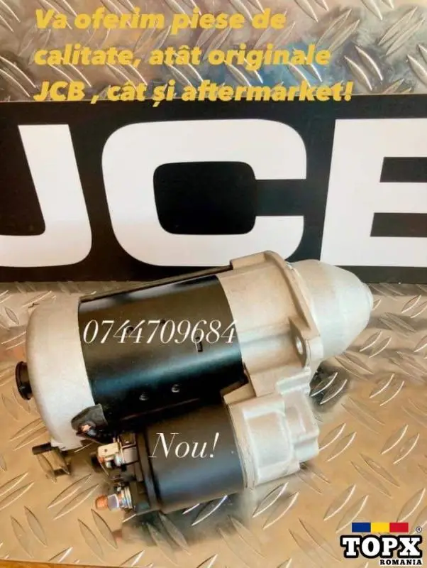 Electromotor cu sau fara reductor pentru utilajele jcb