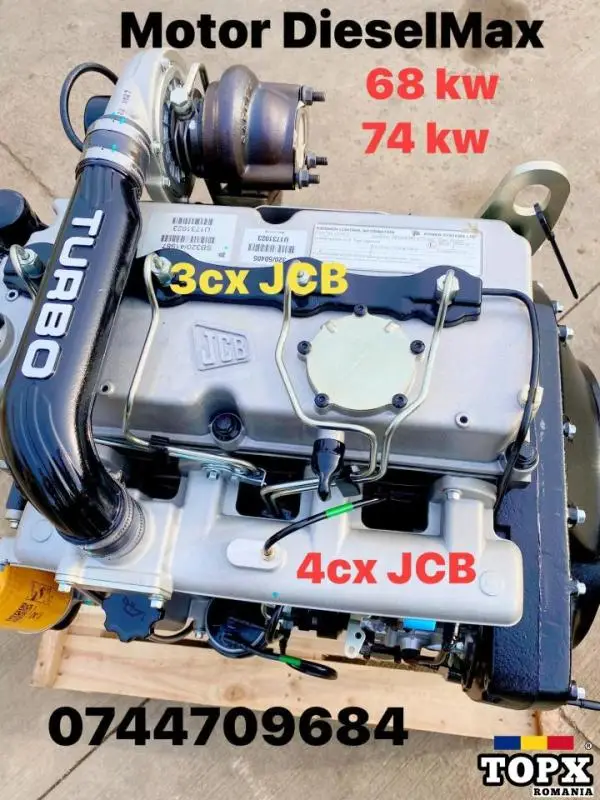 Motor DieselMax pentru utilaje jcb si altele cu care este compatibil