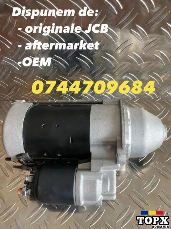 Electromotor cu reductor sau fara pentru JCB