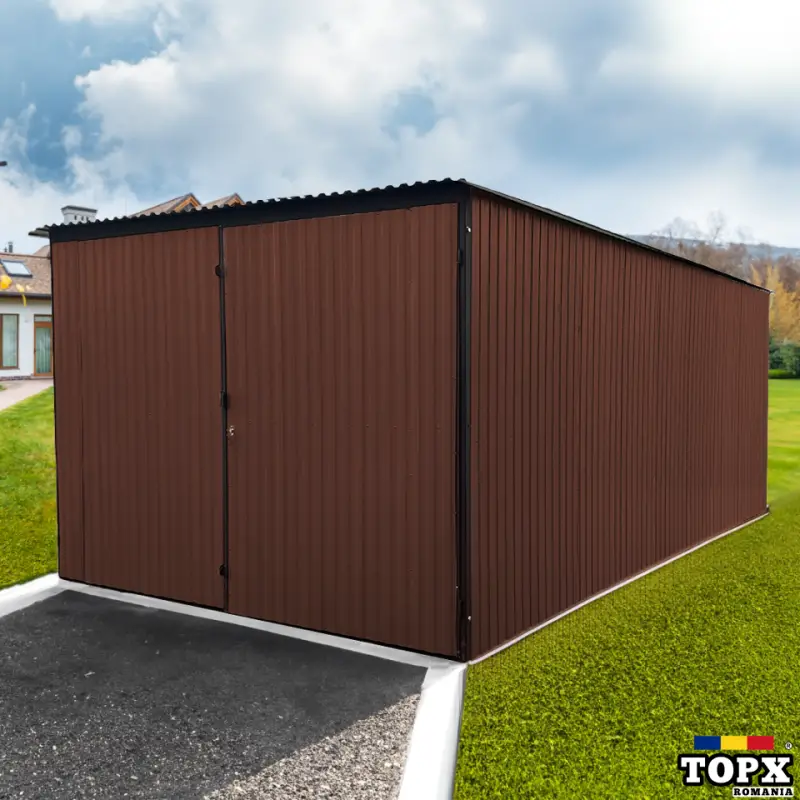 Garaj metalic 3m x 5m - RAL8017