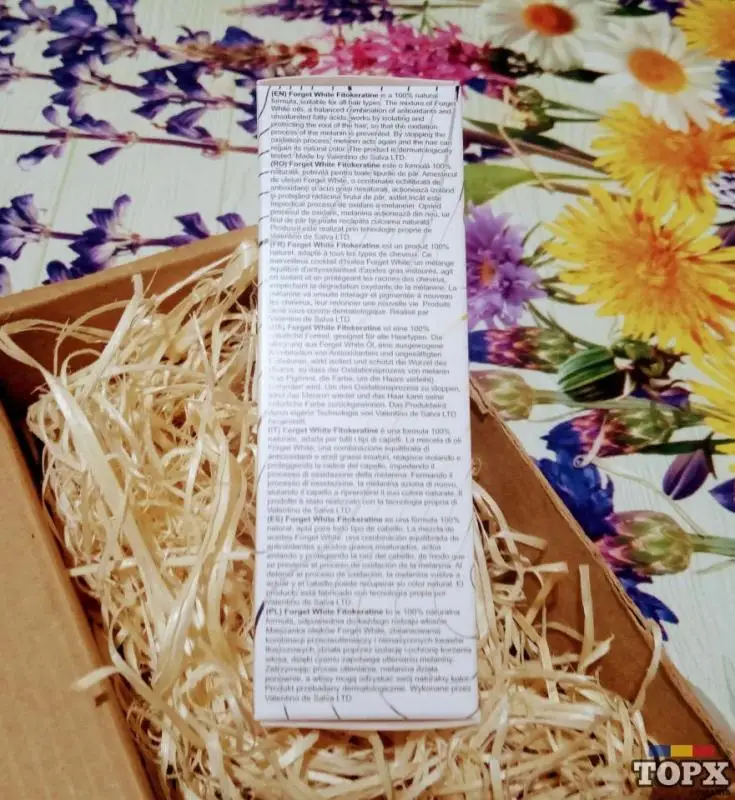 "Ulei natural pentru păr ForgetWhite 50ml-230 lei. Transport gratuit"