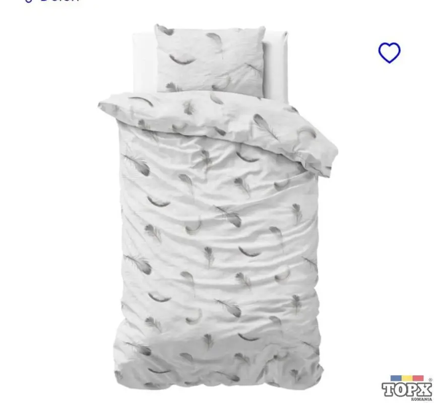 Husa pilota cu pene vintage 1 persoana