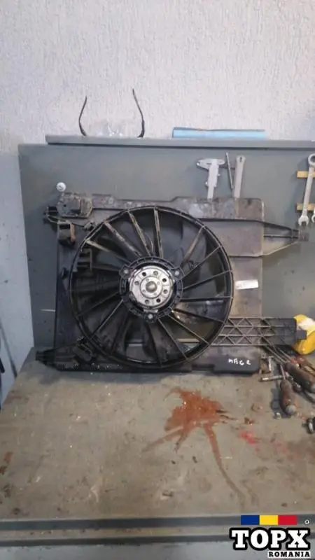 Electroventilator, Renault Megane 2, 1.6 B, 8200680826