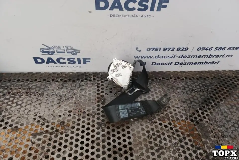 Centura siguranta spate stanga Volkswagen VW Passat B6 [2005 - 2010] wagon 5-usi 1.9 TDI MT (105 hp)