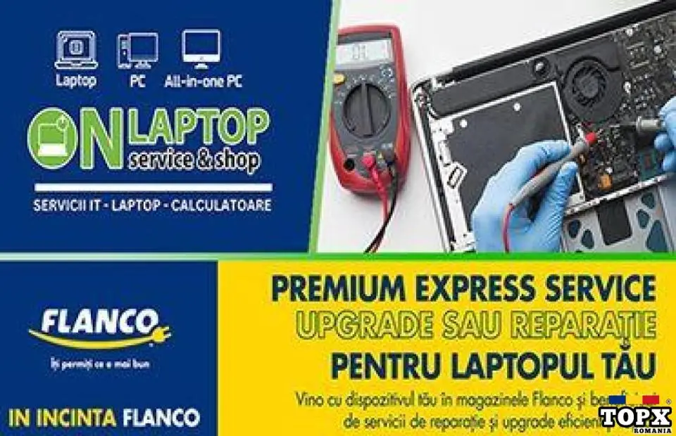 Service OnLaptop Deva Shopping City - Reparatii calculatoare, console, laptopuri