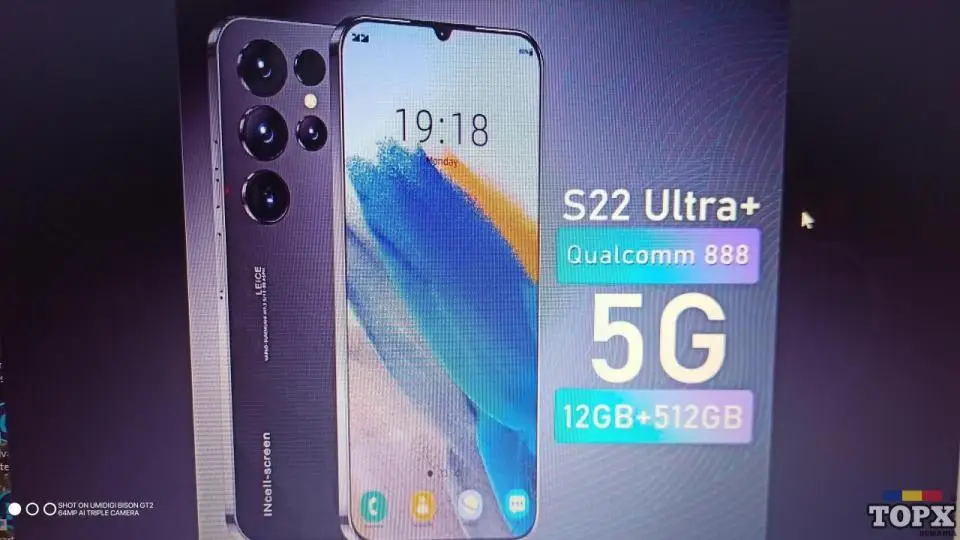 vand S22 Ultra +, Android 12, 12/512 GB, dual sim, 5G,